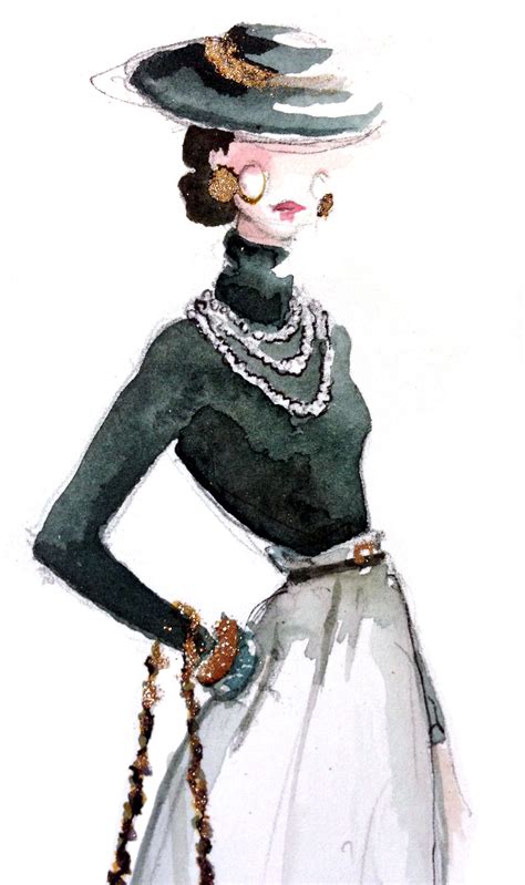 coco chanel clothing designs|coco chanel fashion illustration.